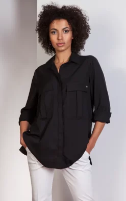 Buy ⭐ Lanti Black Oversize 👚 Shirt 🔔