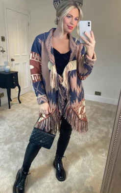 Best Pirce 🎉 Joe Browns Fascinating Tassel Pink Cardigan 🤩