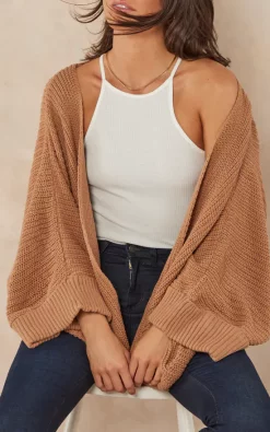 Deals 💯 Jenerique Oversize Chunky Cardigan In Camel ✔️