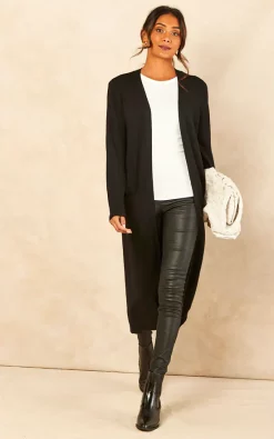 New 🎁 ONLY Longline Knitted Cardigan In Black 😍