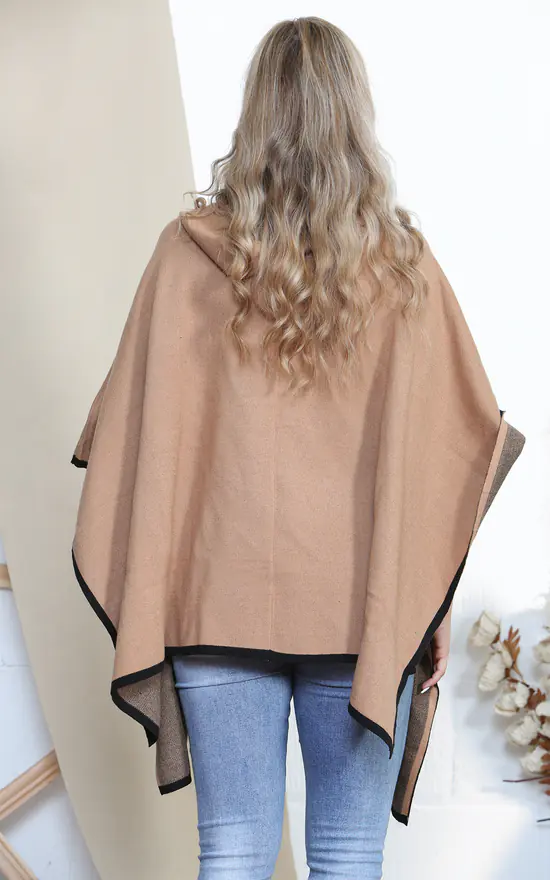 Best Pirce ๐งจ Lucy Sparks Camel Smart Hooded Cape With Pockets ๐ - Image 3