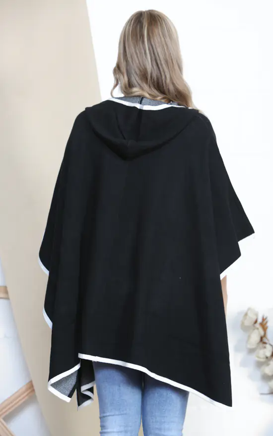 Outlet ๐ฏ Lucy Sparks Black Smart Hooded Cape With Pockets ๐ - Image 3