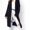Cheap 😍 Makadamia Black Longline Cable Knit Cardigan 🥰