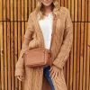 New 👏 Makadamia Brown Longline Cable Knit Cardigan 🛒