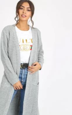Promo 💯 The Fashion Bible Grey Oversized Cardigan ✨