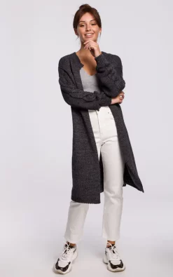 Best reviews of ❤️ MOE Comfy And Cozy Cardigan In Graphite ⌛