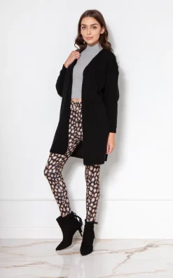 Wholesale 😉 Lanti Lightweight Long Cardigan In Black ⭐