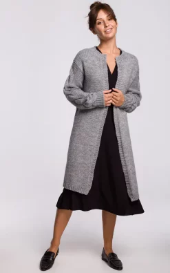 Best reviews of ❤️ MOE Comfy And Cozy Cardigan In Grey 😀