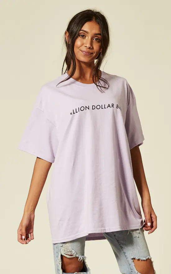 Best Sale π Pharaoh London Billion Dollar Baby Lilac Tee β