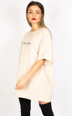 Budget 🔔 Pharaoh London Luxe Life Tee Nude 💯