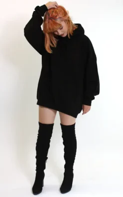 Best reviews of ⭐ Save The People Oversized Hoodie In Black Jumper 👗 Dress Tops 🛒