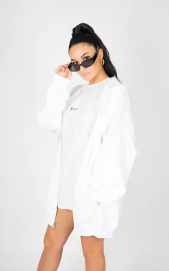 Top 10 🧨 Pharaoh London Oversized Zip Through Hoodie White 🎁