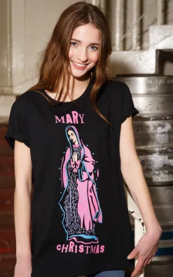 Coupon 🎁 Batch1 Mary 🎅 Christmas 👩 Women's 🎅 Christmas T 👕 Shirt 🛒