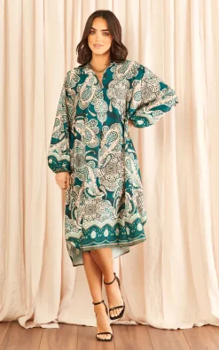 Cheap 😉 Blue Vanilla Paisley Print 👚 Shirt 🔥